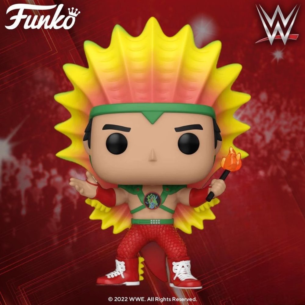 Funko Pop! WWE Ricky The Dragon Steamboat Figure #121!